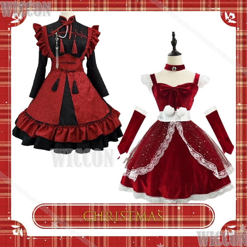 Pure Seductive Velvet Maid Christmas Costume Plus Cosplay Outfit Anime Game Character Roleplay Dress Christmas Uniform Comic Con
Pure Seductive Velvet Maid Christmas Costume Plus Cosplay Outfit Anime Game Character Roleplay Dress Christmas Uniform Comic Con