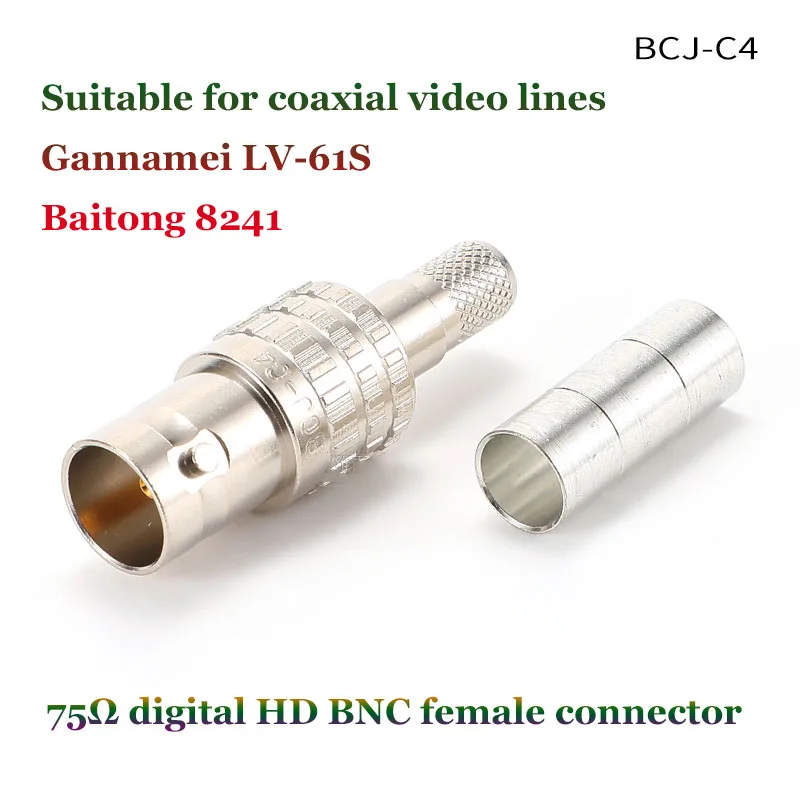 HD-SDI 1080P Security Camera BCP-B5F with Q9 Cold-Pressed BNC & L-5CFB Coaxial Cable for Surveillance/Broadcast TV
HD-SDI 1080P Security Camera BCP-B5F with Q9 Cold-Pressed BNC & L-5CFB Coaxial Cable for Surveillance/Broadcast TV