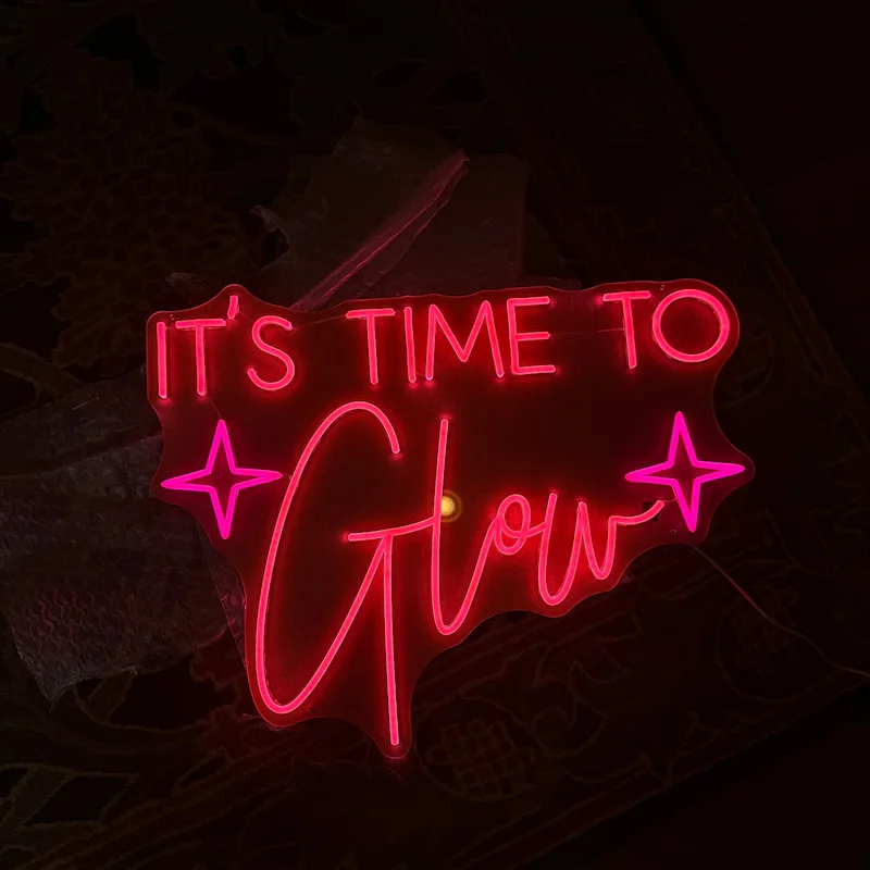 It's Time To Glow Neon Sign, Girl Glow Party Neon Sign, Beauty Room Hair Salon Spa Home Wall Decor, Personalized Gift For Her
It's Time To Glow Neon Sign, Girl Glow Party Neon Sign, Beauty Room Hair Salon Spa Home Wall Decor, Personalized Gift For Her