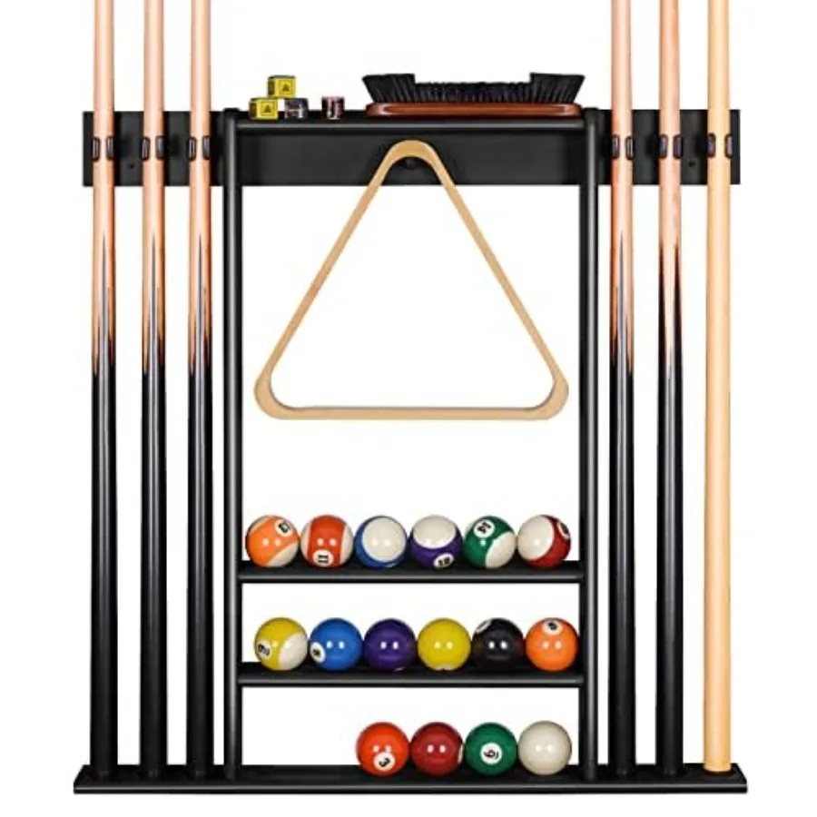 Pool Cue Rack Only Pool Stick Holder Wall Mount 6 Pool Billiard Stick + Ball Set Wall Cue Rack Made of 100 Solid Pine Wood Comp
Pool Cue Rack Only Pool Stick Holder Wall Mount 6 Pool Billiard Stick + Ball Set Wall Cue Rack Made of 100 Solid Pine Wood Comp