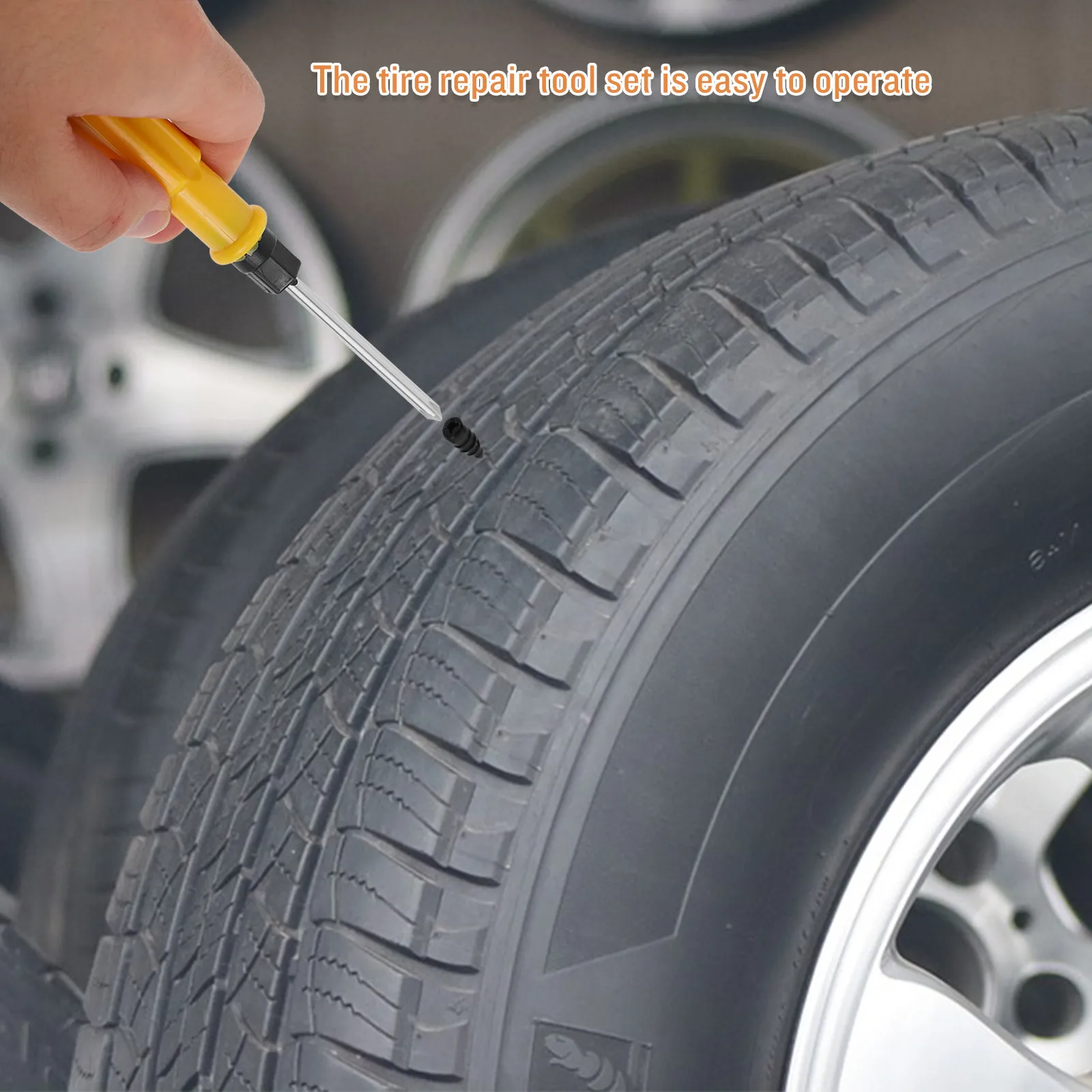 1Set Vacuum Tire Repair Kit for Car Electric Bike Motorcycle Puncture Fix Fast Easy DIY Portable Rubber Screw Nails with
1Set Vacuum Tire Repair Kit for Car Electric Bike Motorcycle Puncture Fix Fast Easy DIY Portable Rubber Screw Nails with