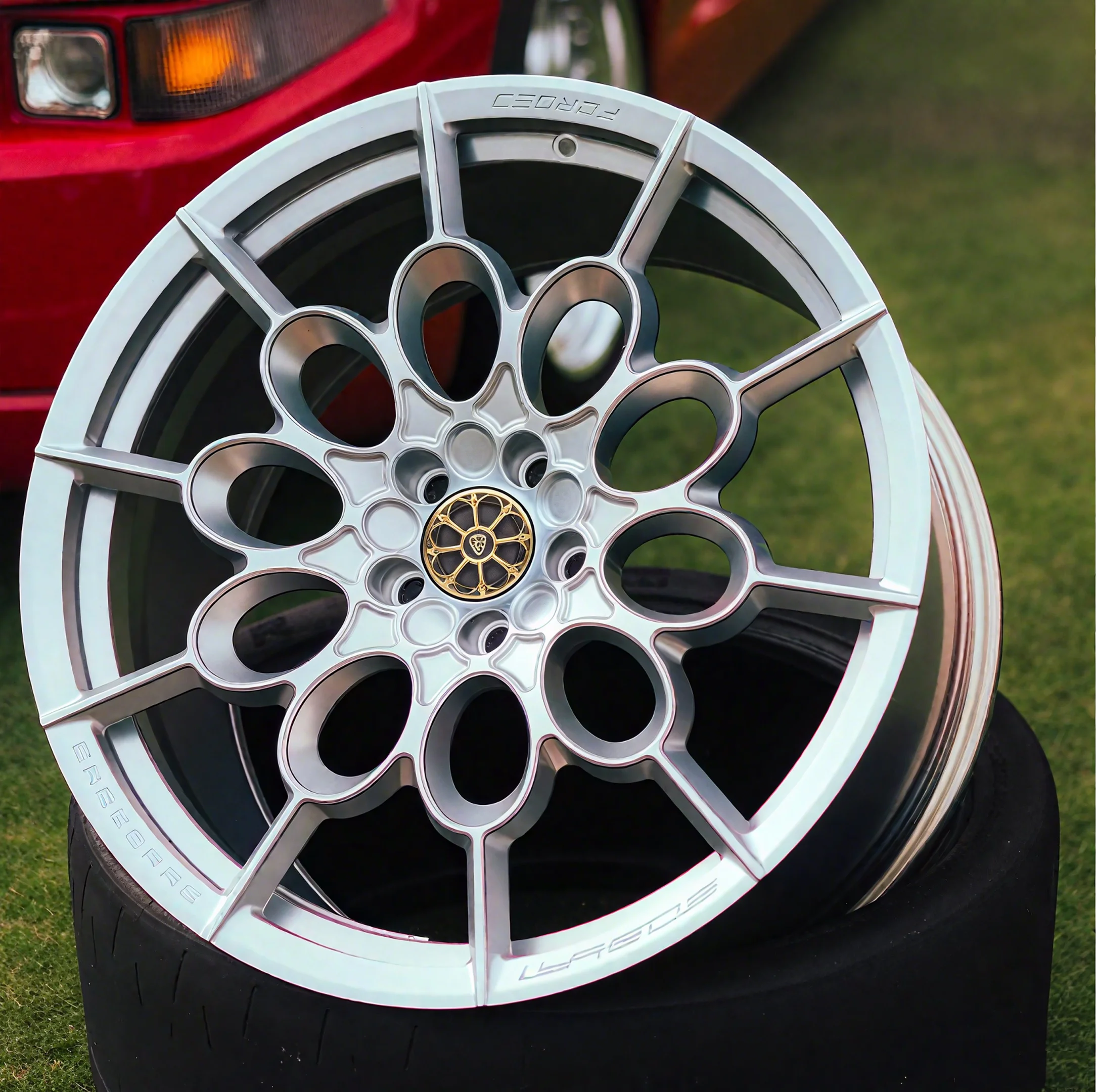 1-Piece Silver Brushed Custom Forged Wheels 5x112 5x114.3 5x120 Intricate Spoke Design for Enhanced Aesthetics 17-22 Inch
1-Piece Silver Brushed Custom Forged Wheels 5x112 5x114.3 5x120 Intricate Spoke Design for Enhanced Aesthetics 17-22 Inch