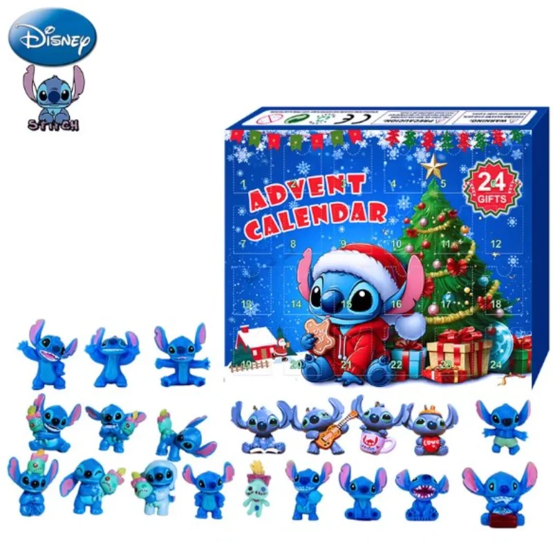 Wholesale Disney Accessories Stitch Christmas Advent Calendar Box Lilo&stitch Model Doll Anime Figures Xmas Gift Kids Boy Toy
Wholesale Disney Accessories Stitch Christmas Advent Calendar Box Lilo&stitch Model Doll Anime Figures Xmas Gift Kids Boy Toy