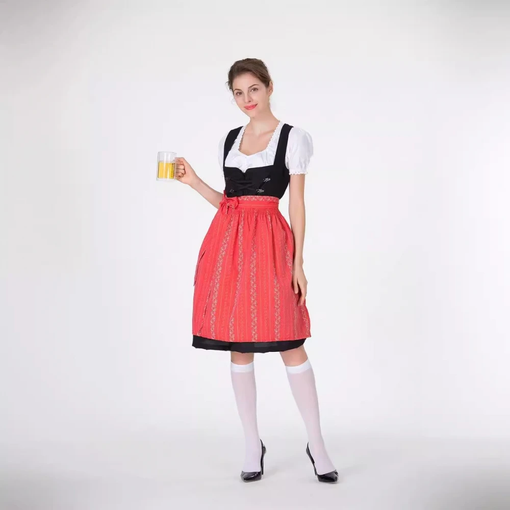 Traditional loween Embroidered Maid Costume Beer Festival Bavarian Sle Women's Dr orm Ethnic Faion Ladies' Clot...
Traditional loween Embroidered Maid Costume Beer Festival Bavarian Sle Women's Dr orm Ethnic Faion Ladies' Clot...