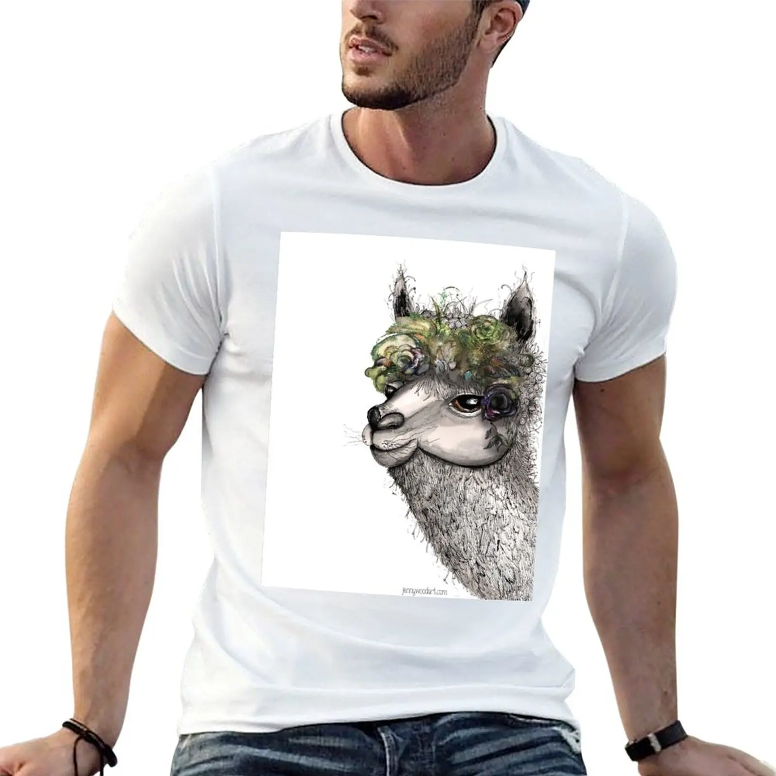 Flower alpacca T-Shirt anime t shirts for man man t shirts for men T-Shirt
Flower alpacca T-Shirt anime t shirts for man man t shirts for men T-Shirt