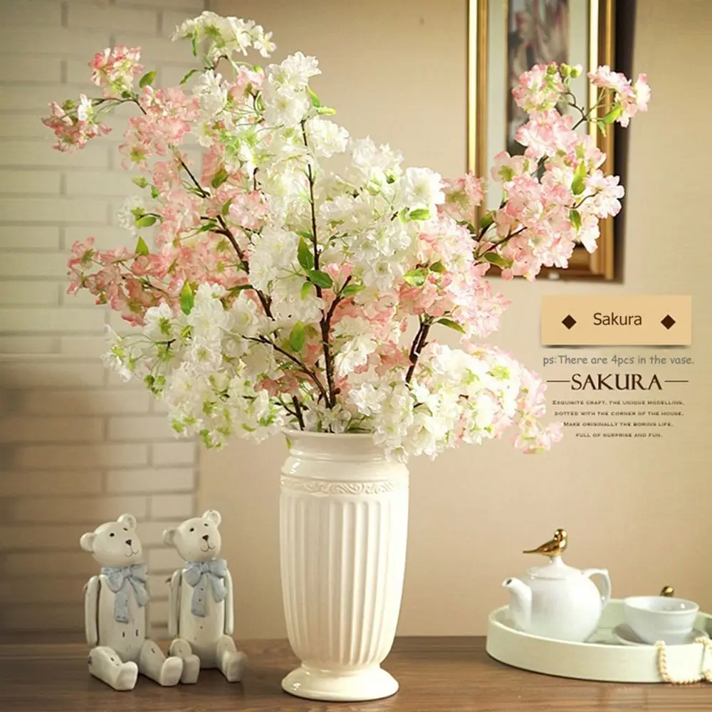 Party Table 4 Branches Wedding Decor Artificial Sakura Home Decoration Fake Flower Cherry Blossom
Party Table 4 Branches Wedding Decor Artificial Sakura Home Decoration Fake Flower Cherry Blossom