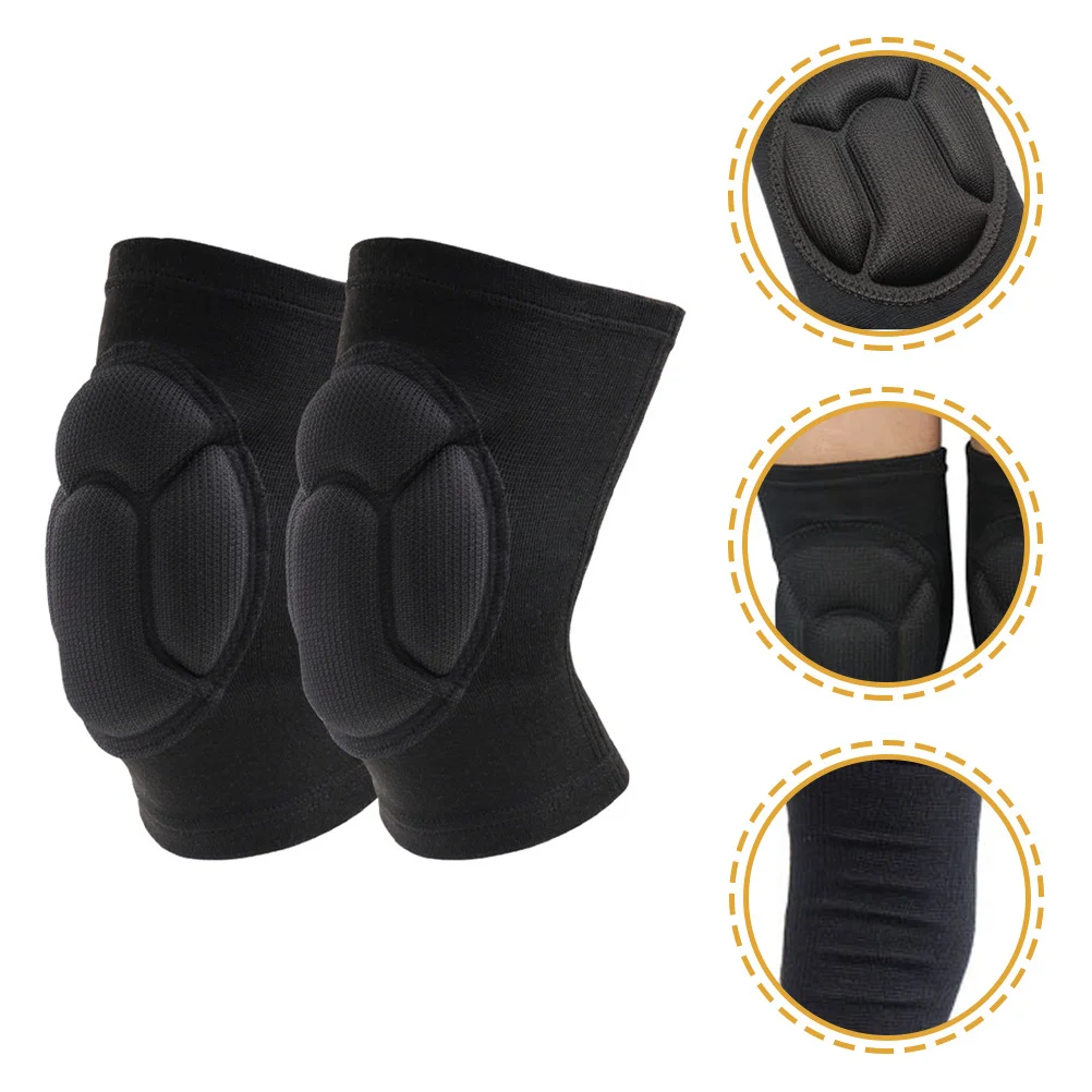 1 Pair Thickened Knee Pads Non-Slip Breathable Sponge Protector For Basketball Football Volleyball Running Tennis Dance Roller
1 Pair Thickened Knee Pads Non-Slip Breathable Sponge Protector For Basketball Football Volleyball Running Tennis Dance Roller
