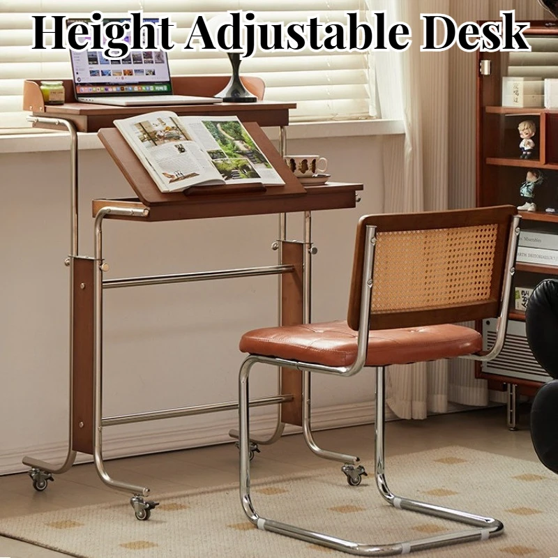 movable lifting computer desk Medieval style multifunctional Study table bedroom household mesa para escritório office furniture
movable lifting computer desk Medieval style multifunctional Study table bedroom household mesa para escritório office furniture