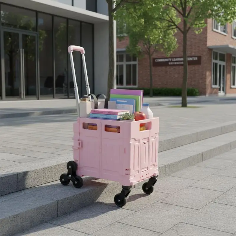 Free Shipping-Multi-Purpose Trolley 65L Collapsible Rolling Crate For Shopping Grocery Moving, Stair Climbing Wheels 360° Swivel
Free Shipping-Multi-Purpose Trolley 65L Collapsible Rolling Crate For Shopping Grocery Moving, Stair Climbing Wheels 360° Swivel