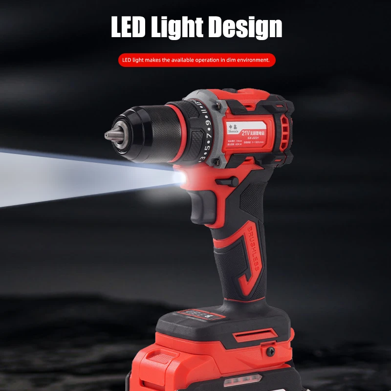21v Portable Cordless Impact Drill Power Screw Drivers 3 in 1 Rechargeable Lithium Electric Hand Drill Home Electric Screwdriver
21v Portable Cordless Impact Drill Power Screw Drivers 3 in 1 Rechargeable Lithium Electric Hand Drill Home Electric Screwdriver
