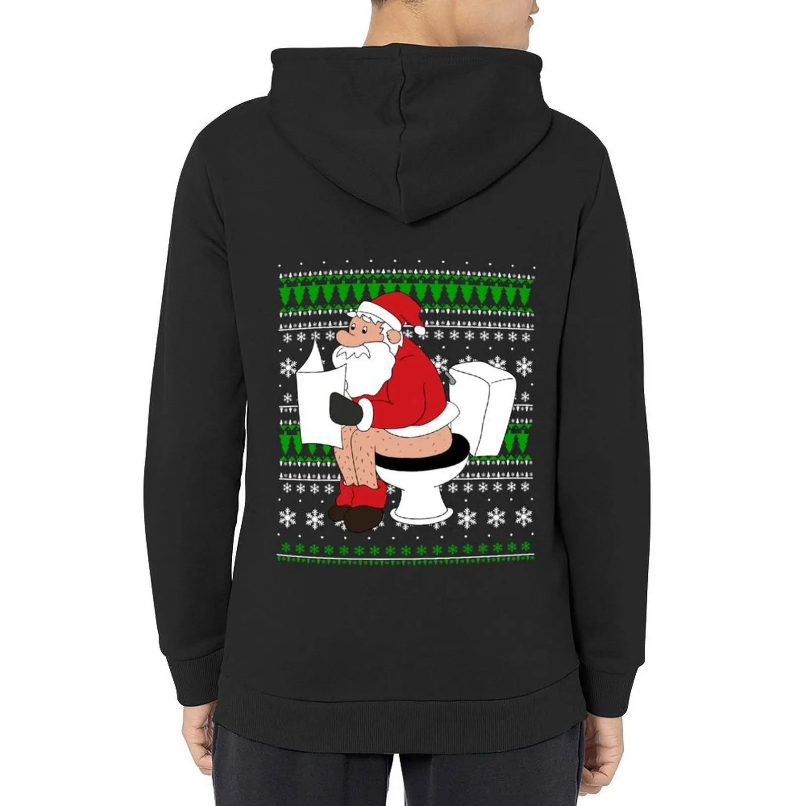 Ugly Sweater Santa Toilet Funny Xmas Design Gift Hoodie fashion men men's autumn clothes japanese style hoodie man
Ugly Sweater Santa Toilet Funny Xmas Design Gift Hoodie fashion men men's autumn clothes japanese style hoodie man