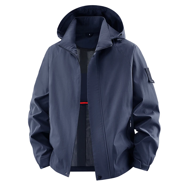 Solid Color Casual Men Jackets Coats Hooded Comfortable All-match Outerwear Fashion Quality Zipper Male Clothes 2026 Spring New
Solid Color Casual Men Jackets Coats Hooded Comfortable All-match Outerwear Fashion Quality Zipper Male Clothes 2026 Spring New