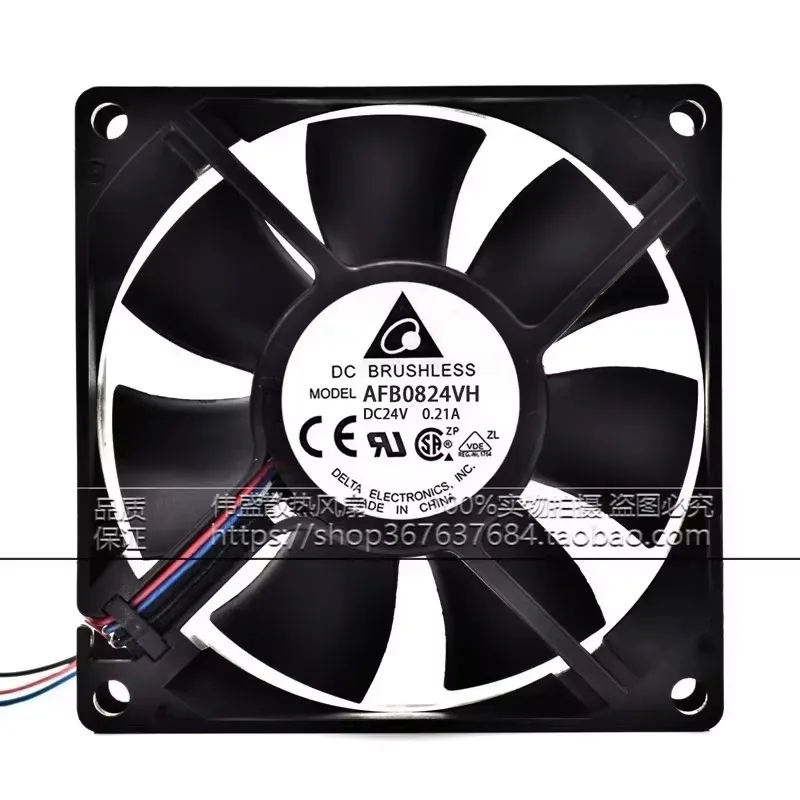 New AFB0824VH 80 * 80 * 25MM 24V 0.21A 8CM frequency converter industrial control computer Cooling fan
New AFB0824VH 80 * 80 * 25MM 24V 0.21A 8CM frequency converter industrial control computer Cooling fan