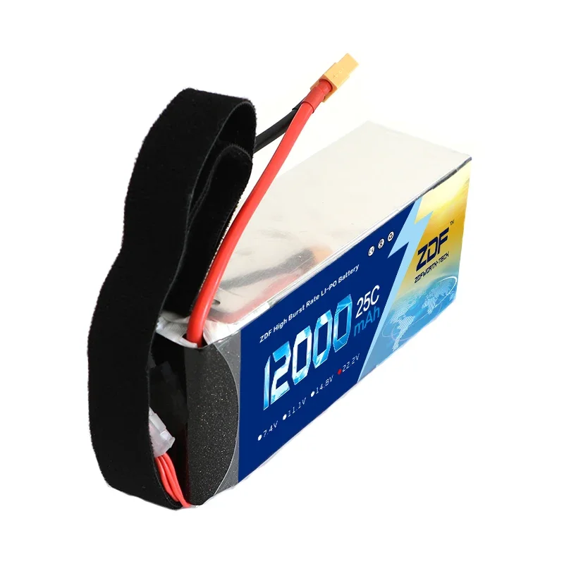 ZDF хорошее качество Lipo аккумулятор 22,2 В 6S 12000 мАч 25C RC AKKU Bateria для самолета, вертолета, лодки, FPV, дрона, БПЛА
ZDF хорошее качество Lipo аккумулятор 22,2 В 6S 12000 мАч 25C RC AKKU Bateria для самолета, вертолета, лодки, FPV, дрона, БПЛА