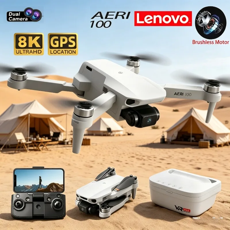Lenovo Professional RC Dron With Screen Quadcopter Toys, Aeri100VR 8K Drone Remote Control Helicopter Plane.
Lenovo Professional RC Dron With Screen Quadcopter Toys, Aeri100VR 8K Drone Remote Control Helicopter Plane.