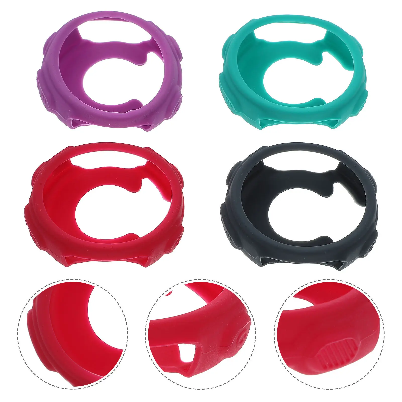 4Pcs Silicone Protective Case for Forerunner 235 735Xt Smart Watch Scratch-Resistant Shock-Proof Comfortable
4Pcs Silicone Protective Case for Forerunner 235 735Xt Smart Watch Scratch-Resistant Shock-Proof Comfortable