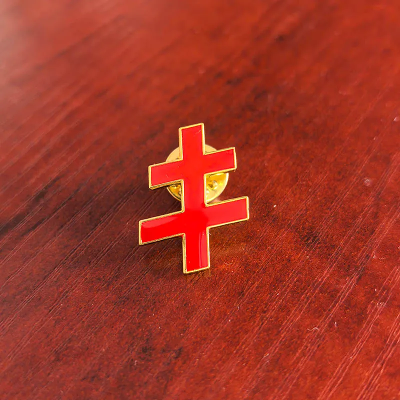 1pc 33rd Degree Scottish Rite Cross Lapel Pin Masonic Freemason Enamel Brooches Metal Pins Badges Free Masons Lodge
1pc 33rd Degree Scottish Rite Cross Lapel Pin Masonic Freemason Enamel Brooches Metal Pins Badges Free Masons Lodge