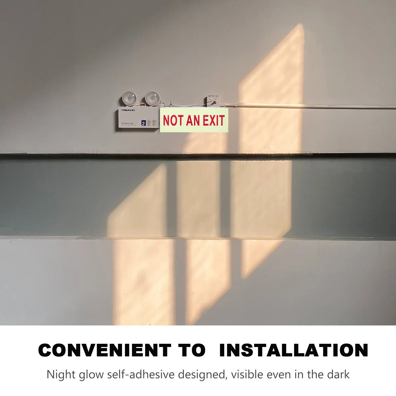 2 шт. светящиеся в темноте указатели выхода, наклейки-предупреждения о не являющихся выходами местах для торговых центров, заводов, общественных зон, для обеспечения безопасности
2 шт. светящиеся в темноте указатели выхода, наклейки-предупреждения о не являющихся выходами местах для торговых центров, заводов, общественных зон, для обеспечения безопасности