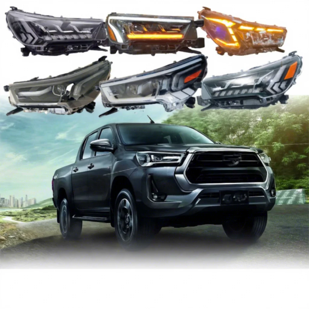 LED Front Lamp High And Low Beams Lens DRL Lights Auto Headlight For Hilux REVO ROCCO 2021 2022 2023
LED Front Lamp High And Low Beams Lens DRL Lights Auto Headlight For Hilux REVO ROCCO 2021 2022 2023