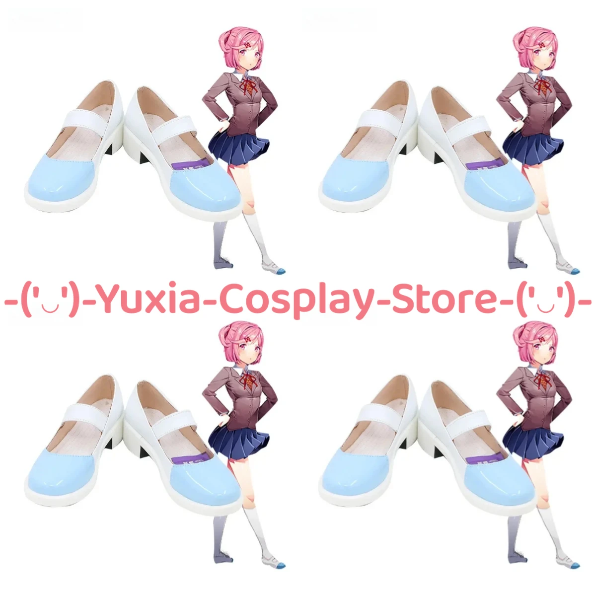 Yuxiacosplay! Doki Literature Club Natsuki Cosplay Shoes Anime Character Prop PU Leather Boots Halloween Carnival Party Costume
Yuxiacosplay! Doki Literature Club Natsuki Cosplay Shoes Anime Character Prop PU Leather Boots Halloween Carnival Party Costume