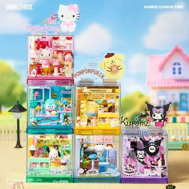 Area-X Sanrio Anime Sanrio Blind Box Building Blocks Mini Shop Hello Kitty Kuromi Cinnamoroll Assembly Model Decoration Toys
Area-X Sanrio Anime Sanrio Blind Box Building Blocks Mini Shop Hello Kitty Kuromi Cinnamoroll Assembly Model Decoration Toys