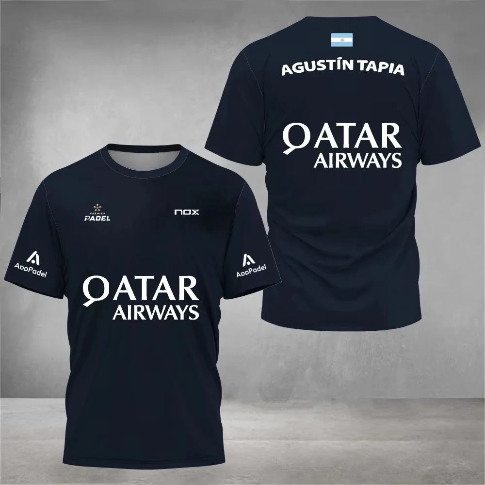 Cool Padel Breathable Short Sleeved Fitness Series Summer Quick Drying Short Sleeved Street Men's Top Padel Casual Sport T-shirt
Cool Padel Breathable Short Sleeved Fitness Series Summer Quick Drying Short Sleeved Street Men's Top Padel Casual Sport T-shirt