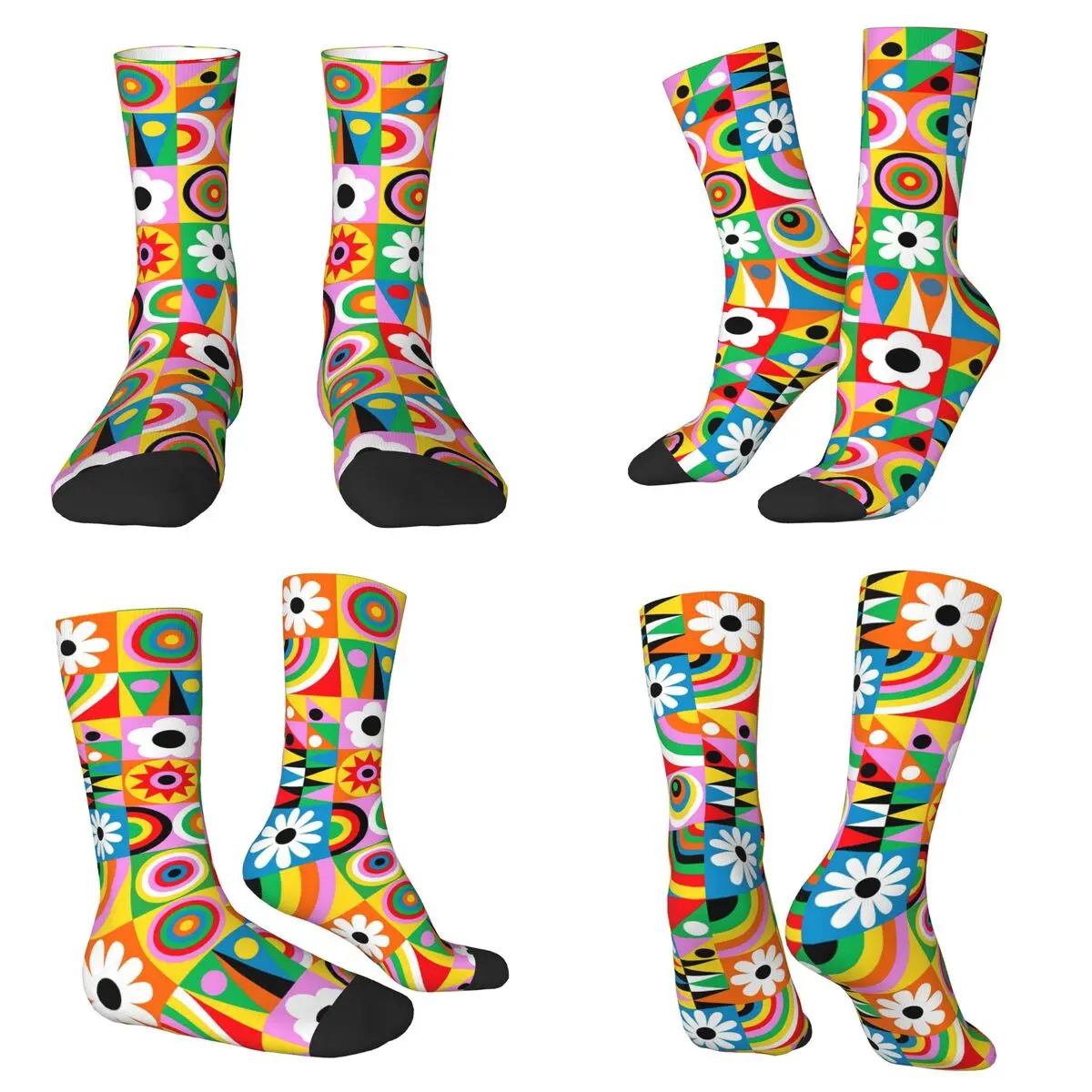 Retro Abstract Geometric Splicing Socks Harajuku High Quality Stockings All Season Long Socks Accessories for Unisex Christmas
Retro Abstract Geometric Splicing Socks Harajuku High Quality Stockings All Season Long Socks Accessories for Unisex Christmas