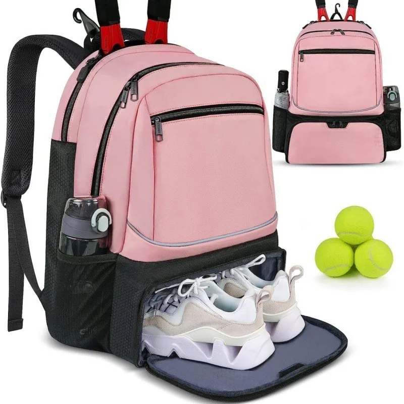 Backpack New fashionable casual sports tennis bag tennis backpack for men and women with insulated pockets and ventilation layer
Backpack New fashionable casual sports tennis bag tennis backpack for men and women with insulated pockets and ventilation layer