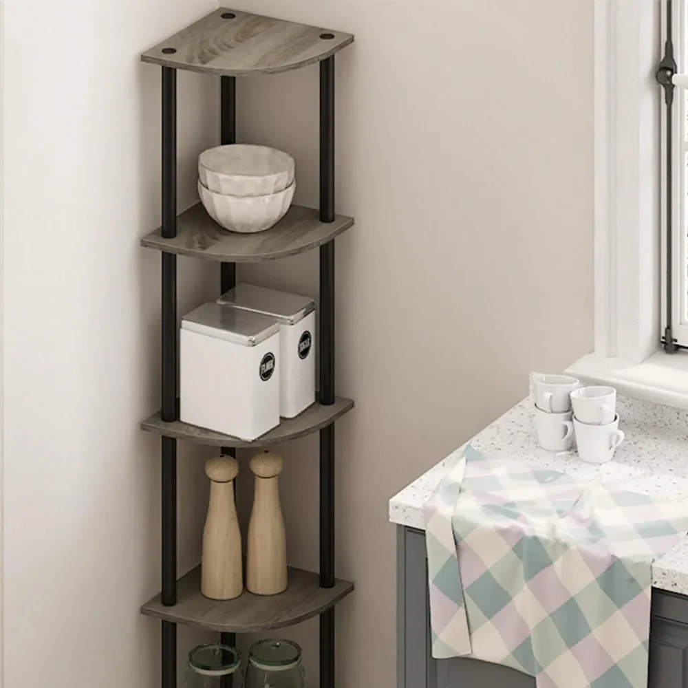 5 Tier Corner Shelf Stand, Wall Shelf Storage, Bathroom Book Shelves, Perfume Plant Small Shelf, Display Rack Multipurpose Shel
5 Tier Corner Shelf Stand, Wall Shelf Storage, Bathroom Book Shelves, Perfume Plant Small Shelf, Display Rack Multipurpose Shel