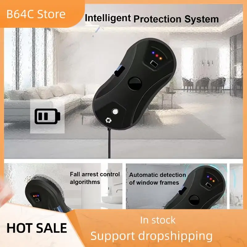 B64C Electric Spray Window Cleaning Robot With 5600PA Suction, Fall Prevention, Remote Control–Efficient Glass Cleaner EU Plug
B64C Electric Spray Window Cleaning Robot With 5600PA Suction, Fall Prevention, Remote Control–Efficient Glass Cleaner EU Plug