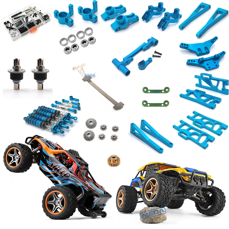 WLtoys RC Car Truck Blue All Metal Upgrade Parts Wheel Seat Tire Shock Absorbers Arm Chassis Reinforcement For 12402-A 104009
WLtoys RC Car Truck Blue All Metal Upgrade Parts Wheel Seat Tire Shock Absorbers Arm Chassis Reinforcement For 12402-A 104009