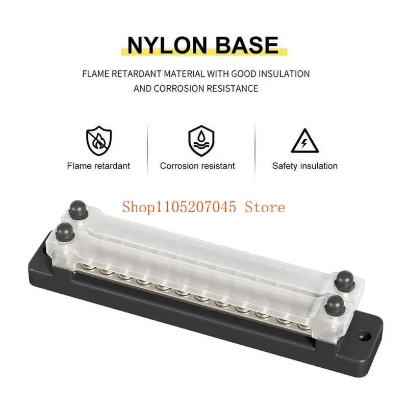 37cd 12 Way Battery Terminals Distribution Block 12V-48V 150A Power Distribution Block
37cd 12 Way Battery Terminals Distribution Block 12V-48V 150A Power Distribution Block