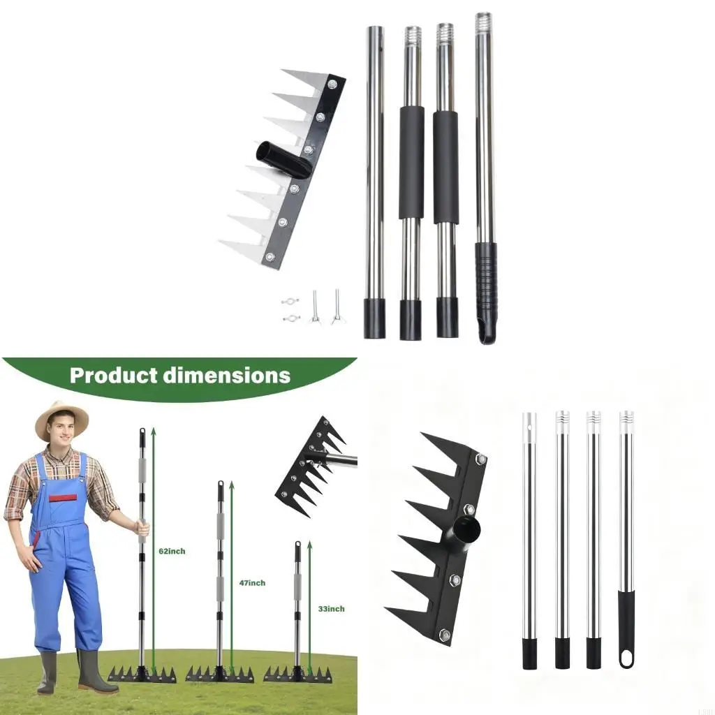 L9BE 6/8 Tooth Gardening Weeder Weeder Extendable Long Handle Carbon Steel Heavy Duty Puller Lawn Tool
L9BE 6/8 Tooth Gardening Weeder Weeder Extendable Long Handle Carbon Steel Heavy Duty Puller Lawn Tool