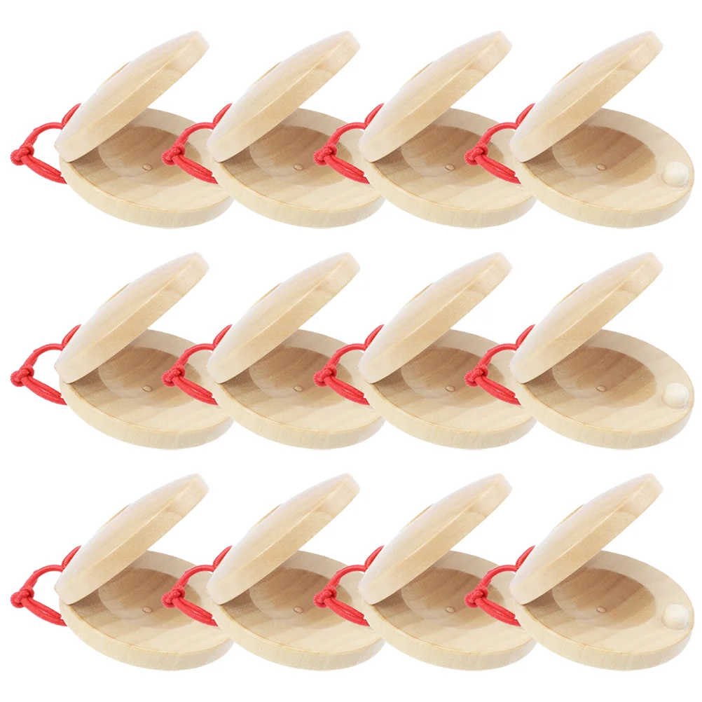 12 Pcs Castanets for Kids Other Educational Toys Rhythm Child Musical Instruments
12 Pcs Castanets for Kids Other Educational Toys Rhythm Child Musical Instruments