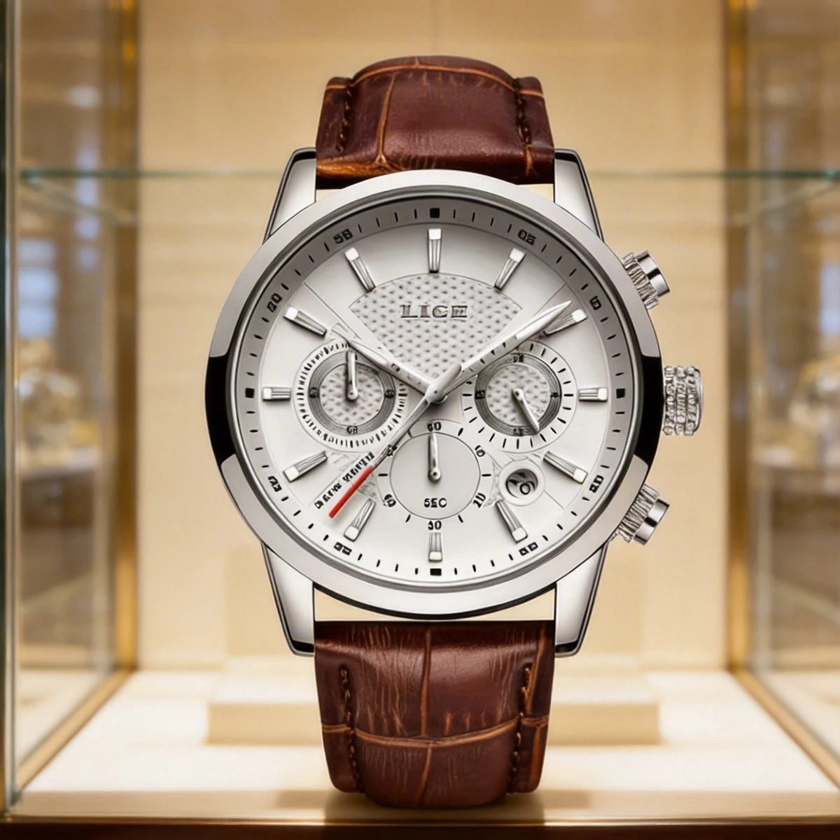 2026 LIGE Top Brand Luxury Casual Leather Quartz Men Watch Man Business Clock Male Sport Waterproof Date Chronograph Men Watches
2026 LIGE Top Brand Luxury Casual Leather Quartz Men Watch Man Business Clock Male Sport Waterproof Date Chronograph Men Watches