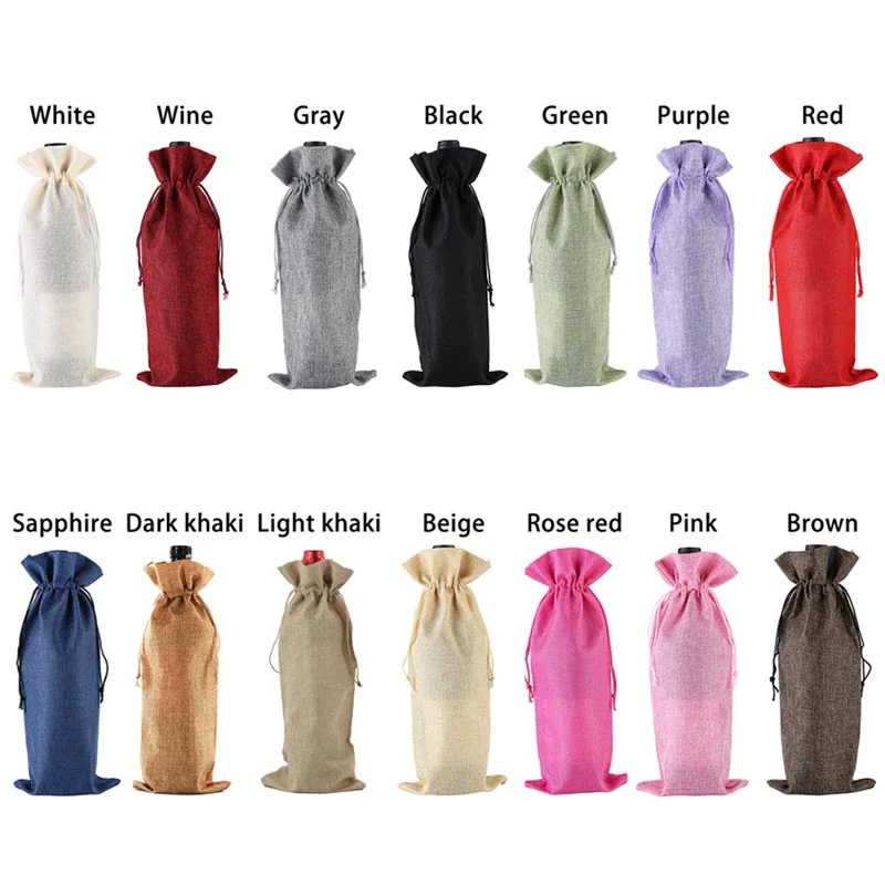10 шт., подарочные пакеты для бутылок вина из красной мешковины, чехлы для мешочек для шампанского для украшения свадебной вечеринки и подарков
10 шт., подарочные пакеты для бутылок вина из красной мешковины, чехлы для мешочек для шампанского для украшения свадебной вечеринки и подарков