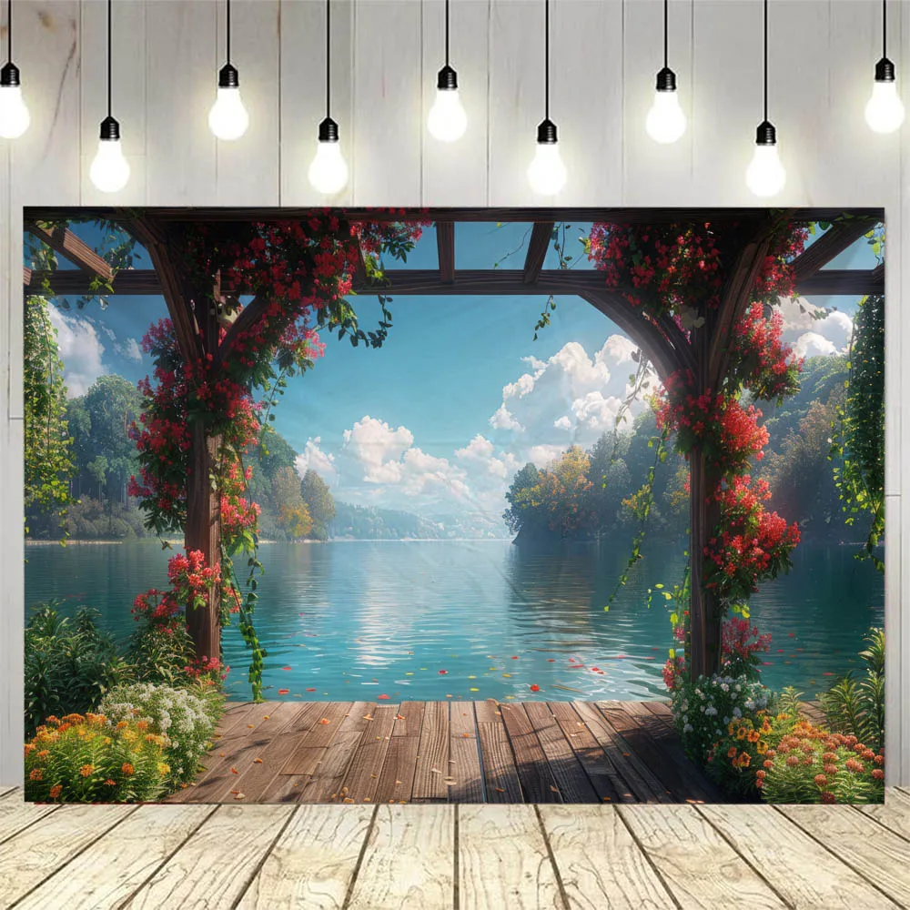Lake Vine Tapestry with Wooden Frame Garden Balcony Sea View Background Decorative Cloth for Living Room And Bedroom
Lake Vine Tapestry with Wooden Frame Garden Balcony Sea View Background Decorative Cloth for Living Room And Bedroom