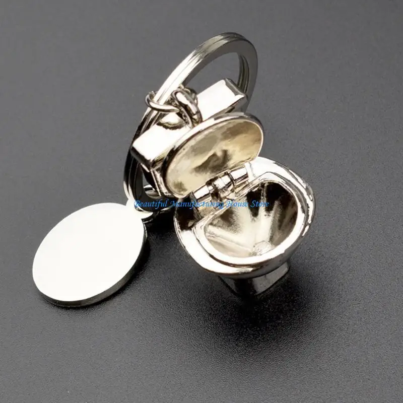 E56A Metal Miniature Simulation Toilet Key Ring Portable Keychain Accessory Creative Gift Lightweight Unisex Bag Decoration
E56A Metal Miniature Simulation Toilet Key Ring Portable Keychain Accessory Creative Gift Lightweight Unisex Bag Decoration
