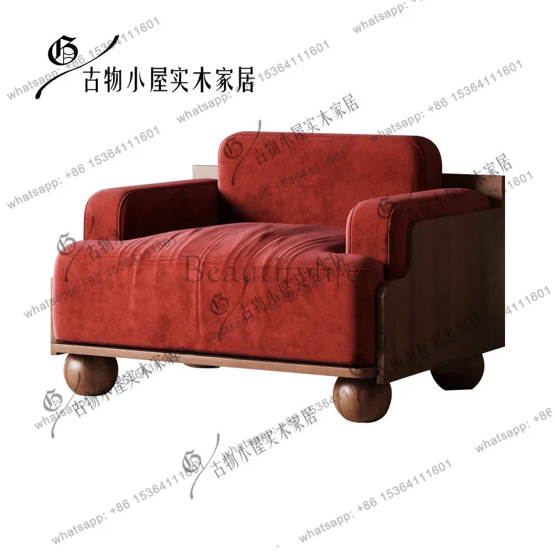 Nordic modern small sofa/modern simple light luxury single sofa/guest armchair
Nordic modern small sofa/modern simple light luxury single sofa/guest armchair