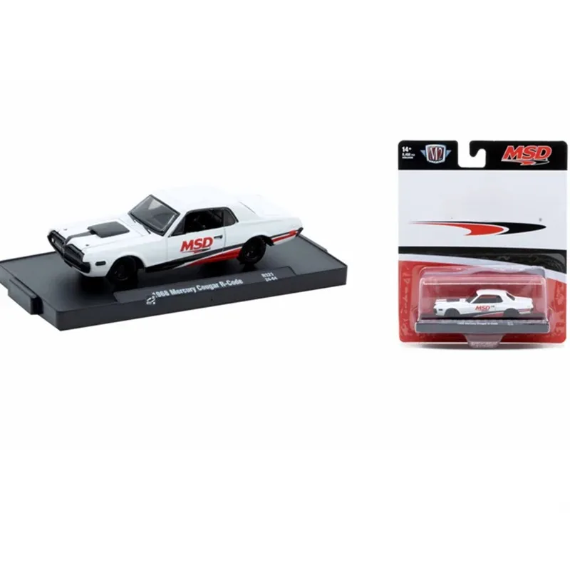 M2 1:64 масштаб 1968, Mercury Cougar R-Code, модель автомобиля из сплава, коллекция, украшение для дисплея, игрушка в подарок
M2 1:64 масштаб 1968, Mercury Cougar R-Code, модель автомобиля из сплава, коллекция, украшение для дисплея, игрушка в подарок