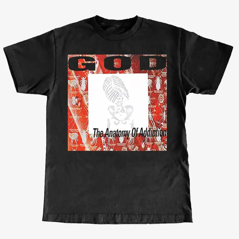 God 'the Anatomy of Addiction' T-Shirt Men's Cotton T-Shirt O-Neck Tees Short Sleeve Clothes Big Size
God 'the Anatomy of Addiction' T-Shirt Men's Cotton T-Shirt O-Neck Tees Short Sleeve Clothes Big Size