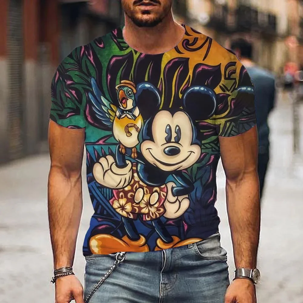 Men's Disney Mickey Mouse 3D Print T-Shirt Summer Daily Loose Short Sleeve Kids Male Tops Casual Tees Unisex Clothing Apparel
Men's Disney Mickey Mouse 3D Print T-Shirt Summer Daily Loose Short Sleeve Kids Male Tops Casual Tees Unisex Clothing Apparel