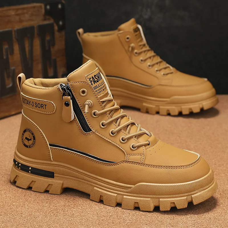 Men's Winter Shoes Ankle Boots Offer Military Man Tactical Boots Mens Shooes Safety Work Shoes Men Motorcycle Boot Snow High
Men's Winter Shoes Ankle Boots Offer Military Man Tactical Boots Mens Shooes Safety Work Shoes Men Motorcycle Boot Snow High