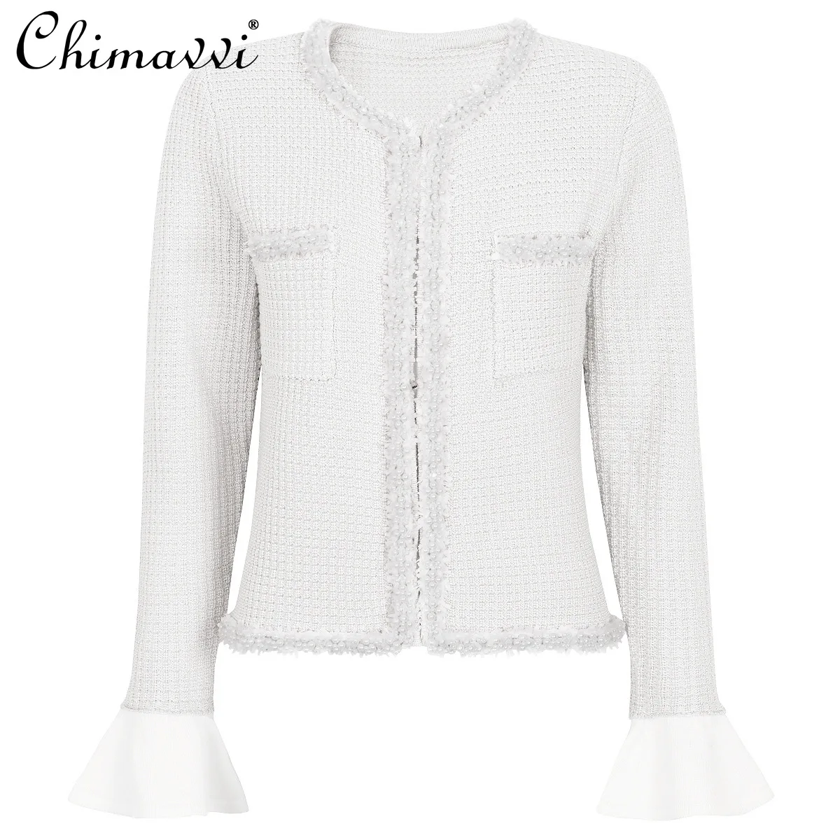 French Elegant Fashion Socialite Crew Neck Flared Sleeve Knitted Tops Jacket High Waist Short Skirts OL Two Piece Set For Women
French Elegant Fashion Socialite Crew Neck Flared Sleeve Knitted Tops Jacket High Waist Short Skirts OL Two Piece Set For Women