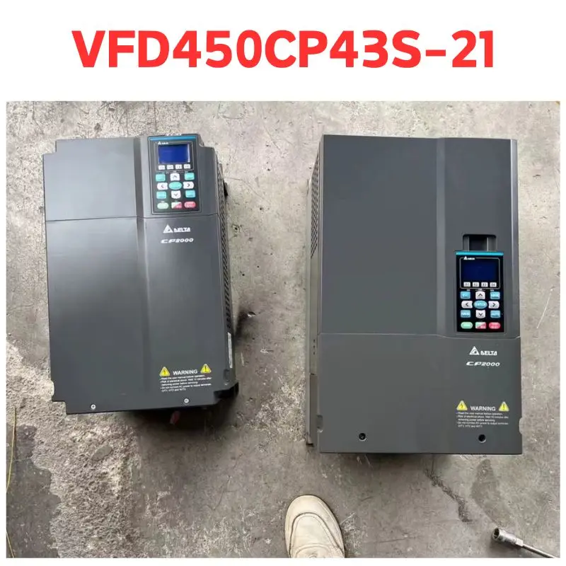 90% new, Delta inverter, VFD450CP43S-21, Beautiful condition, well tested, fast delivery
90% new, Delta inverter, VFD450CP43S-21, Beautiful condition, well tested, fast delivery