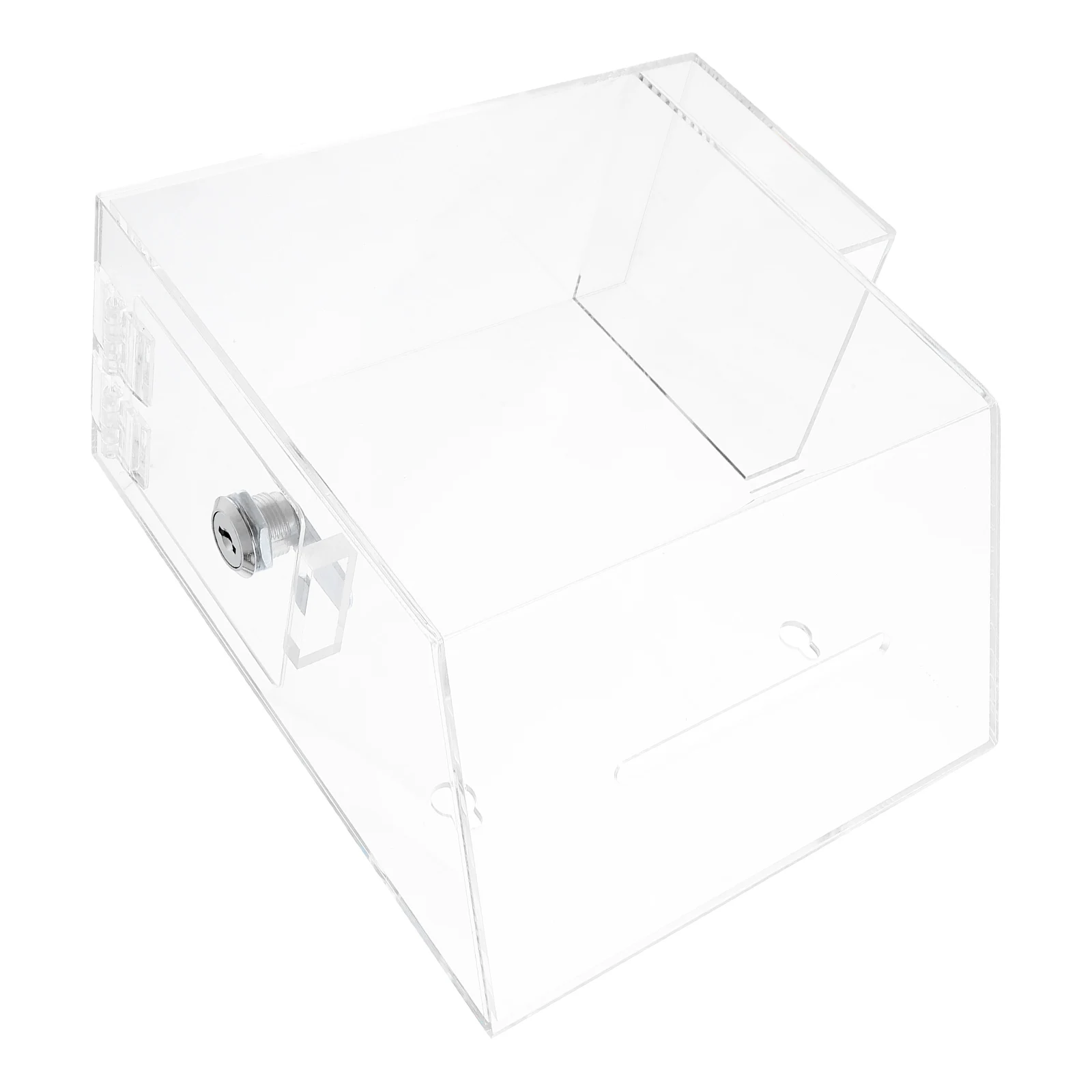 Acrylic Ballot Box Business Card Holder Office Accessory Small Voting Boxes with Slot Donation for Money Jar Trading Case
Acrylic Ballot Box Business Card Holder Office Accessory Small Voting Boxes with Slot Donation for Money Jar Trading Case