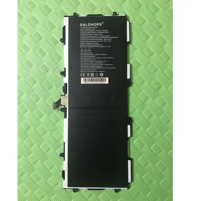 Литий-полимерный аккумулятор 3,8 В для Samsung 10,1 дюйма Galaxy Tab 3/P5210/P5200/P5220/P5213 T4500E
Литий-полимерный аккумулятор 3,8 В для Samsung 10,1 дюйма Galaxy Tab 3/P5210/P5200/P5220/P5213 T4500E