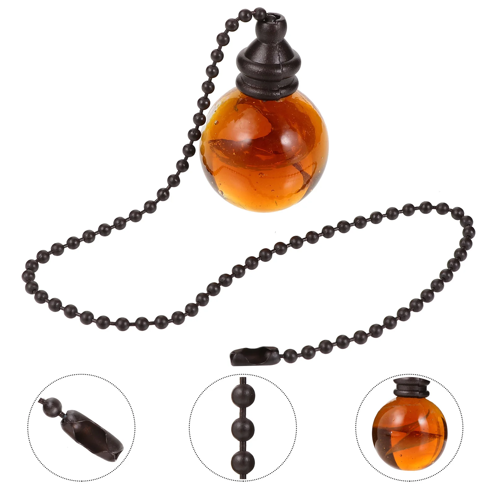 Ceiling Fan Pull Chain Beaded Extension Chain Retro Corrosion Resistant Electroplated Durable Multi-Layer Polished for Light Fan
Ceiling Fan Pull Chain Beaded Extension Chain Retro Corrosion Resistant Electroplated Durable Multi-Layer Polished for Light Fan