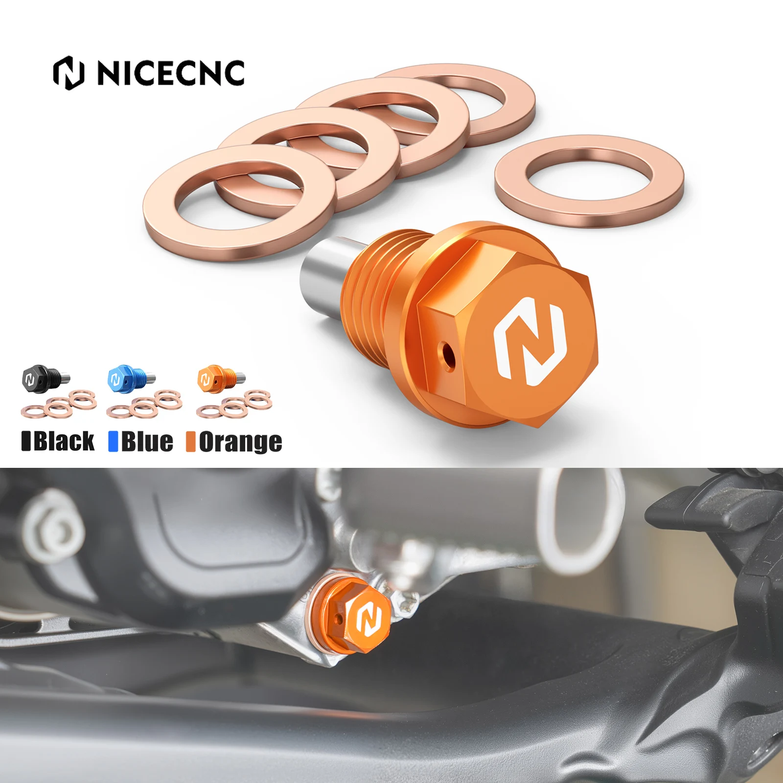 NICECNC For KTM EXC 300 EXC 250 EXCF 350 SXF 450 1998-2025 Magnetic Oil Drain Plug Bolt For Husqvarna TE 300 For GasGas EC 300
NICECNC For KTM EXC 300 EXC 250 EXCF 350 SXF 450 1998-2025 Magnetic Oil Drain Plug Bolt For Husqvarna TE 300 For GasGas EC 300