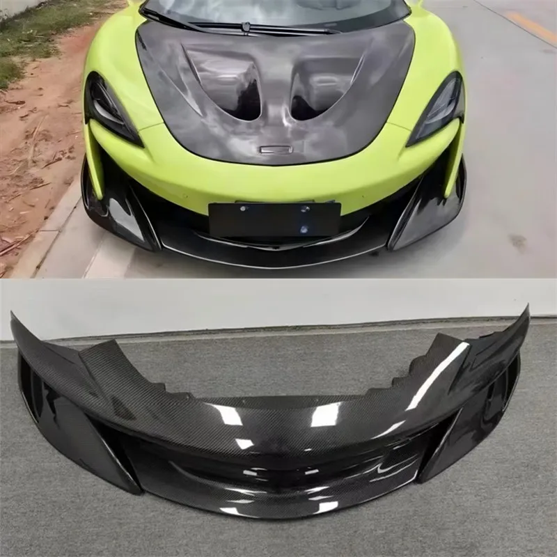 For McLaren 540C 570S 570GT Real Dry Carbon Fiber Front Lip Front Bumper Lower Lip Under Spoiler Splitter Body Kit
For McLaren 540C 570S 570GT Real Dry Carbon Fiber Front Lip Front Bumper Lower Lip Under Spoiler Splitter Body Kit